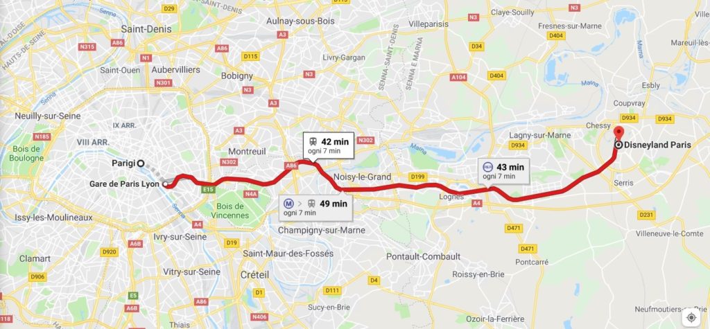 Come arrivare a Disneyland Paris? 1 Come arrivare a Disneyland Paris