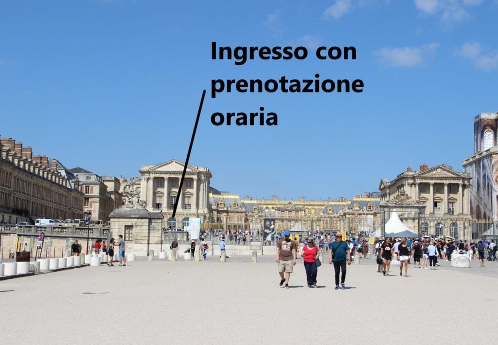 Saltare la coda per entrare a Versailles 4 Saltare la coda per entrare a Versailles ingresso1