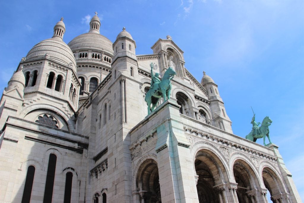 Montmartre: quartiere e piazza degli artisti Parigi! 4 Basilica del Sacro Cuore Montmatre Parigi