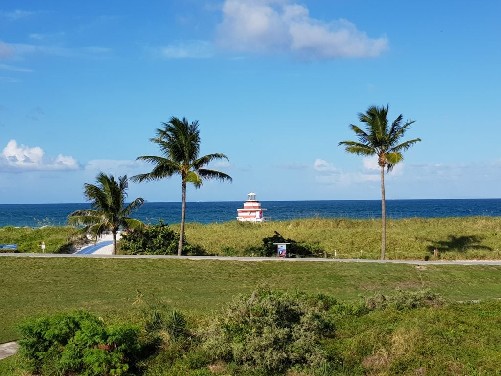 Cosa vedere a Miami: South Pointe Park 3 Cosa vedere a Miami South Pointe Park con dietro oceano