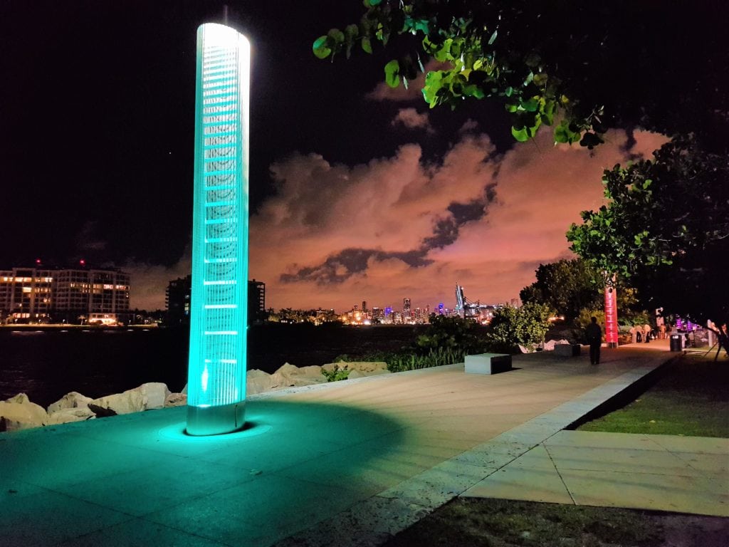Cosa vedere a Miami: South Pointe Park 9 Cosa-vedere-a-Miami-South-Pointe-Park-di-sera