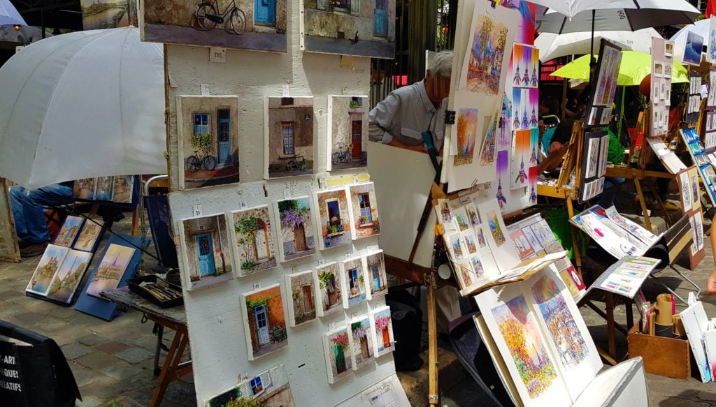 Montmartre: quartiere e piazza degli artisti Parigi! 9 piazza quartiere artisti parigi monmatre