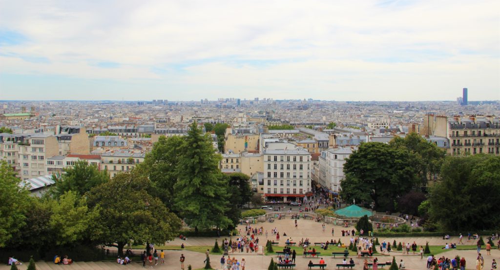 Montmartre: quartiere e piazza degli artisti Parigi! 5 vista di parigi da montmatre quartiere degli artisti basilica sacro cuore