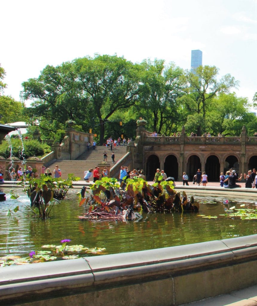 2 giorni a New York: quale itinerario scegliere? 10 scalinata Fontana central park Bethesda Fountain 2 3 4 gionri a new york scaled