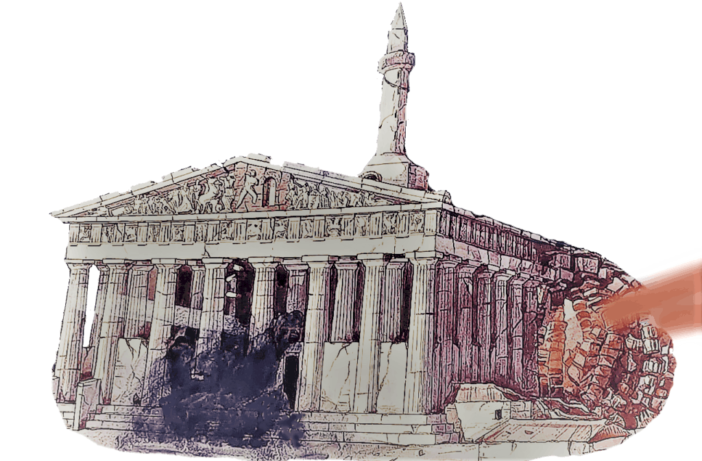Il Partenone di Atene tra fascino, storia e saccheggi 2 Partenone di Atene