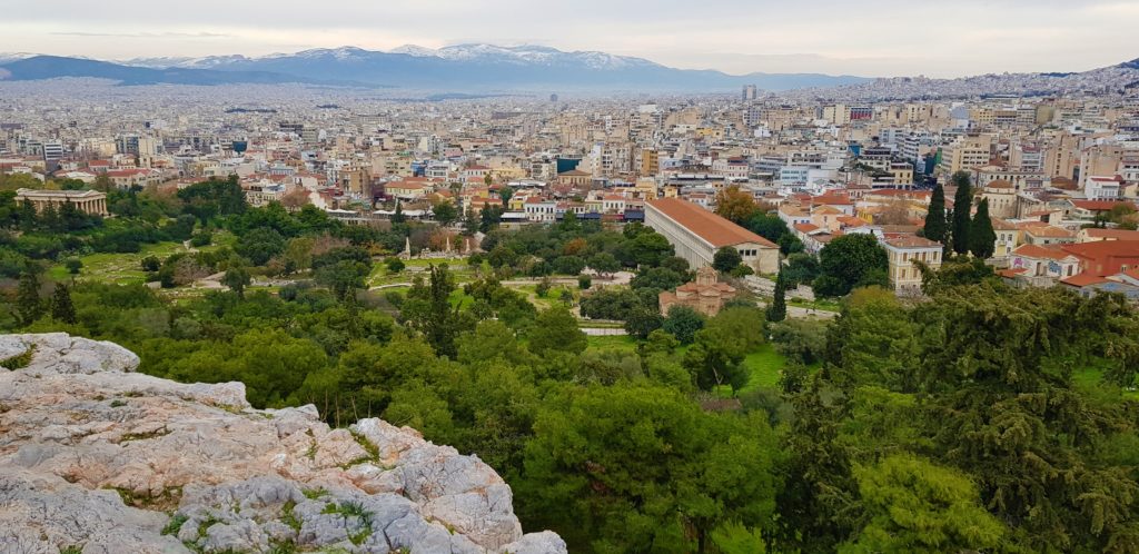 Areopago Atene: splendida vista, storia e cristianesimo 1 vista atene areopago