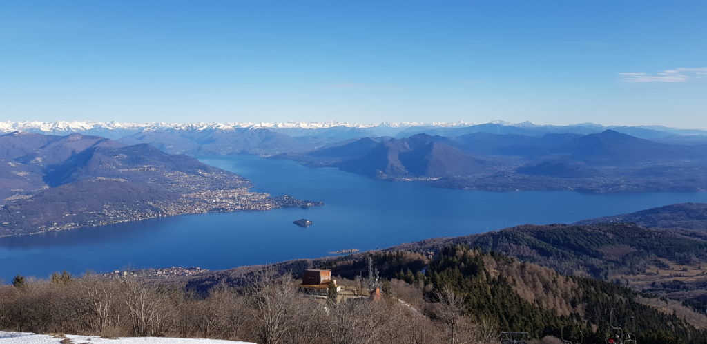 A Verbania Intra Ruota Panoramica più Alta in Italia 1 Mottarone stresa lakes view