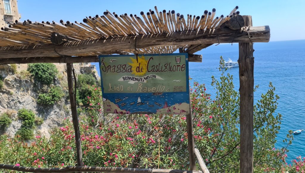 TOP Spiagge Costiera Amalfitana Cosa vedere? 102 fermata autobus lido di castiglione ravello da amalfi