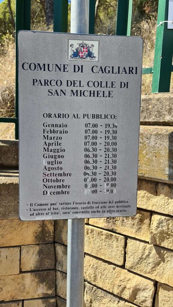 TOP 10 Cosa Vedere a Cagliari spiagge e città 8 Cosa Vedere a Cagliari castello di san michele orari apertura paco del colle di san michele