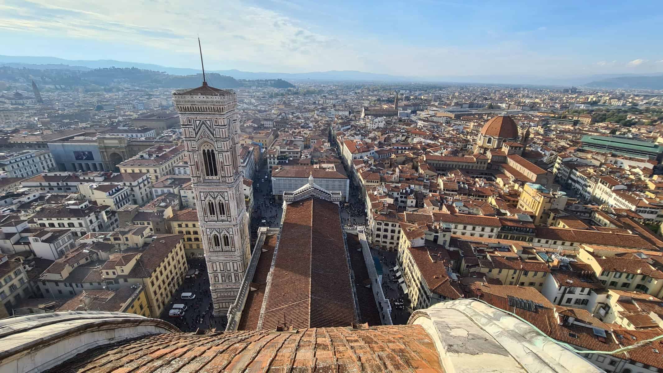 Cose da vedere a Firenze cupola di brunelleschi vista di firenze 4 scaled