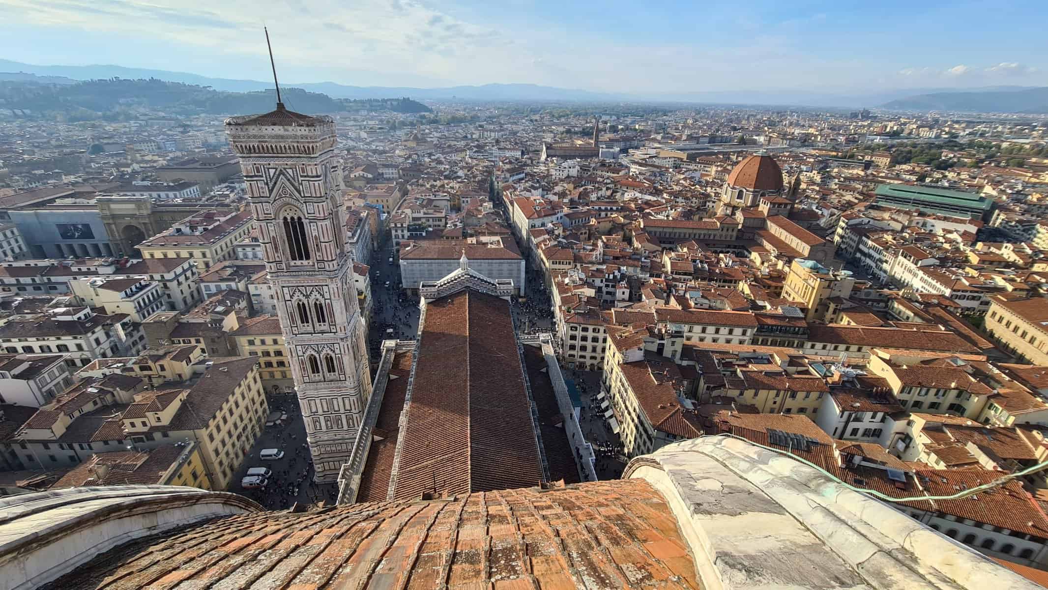 Cose da vedere a Firenze cupola di brunelleschi vista di firenze 5 scaled
