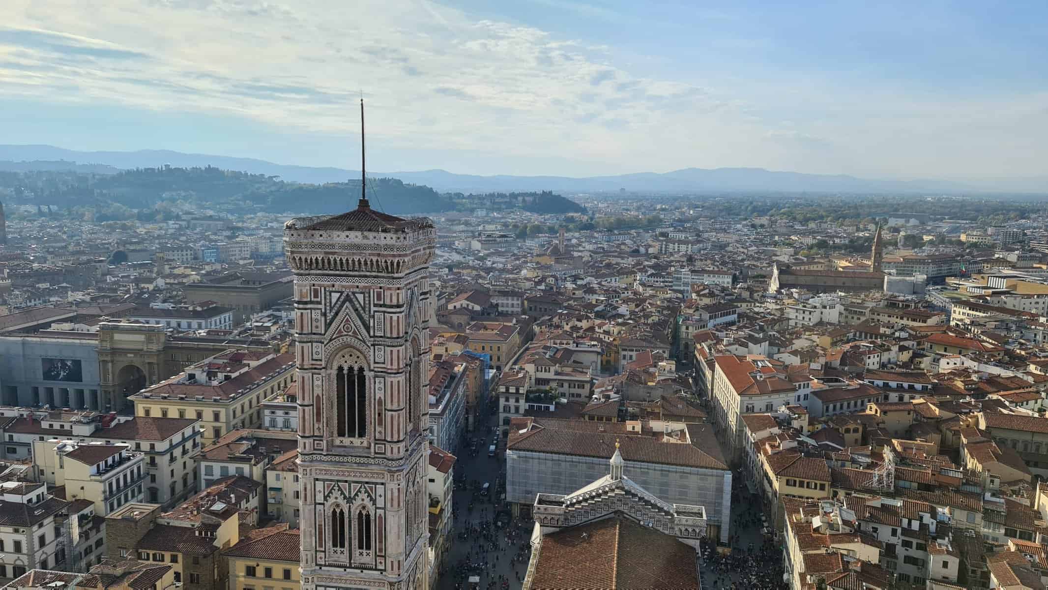 Cose da vedere a Firenze cupola di brunelleschi vista di firenze 6 scaled