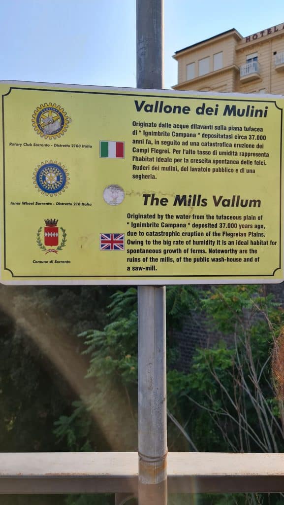 TOP 10 Cosa vedere a Sorrento. Sorrento Spiagge Costiera e... 6 cosa vedere a sorrento vallone dei mulini