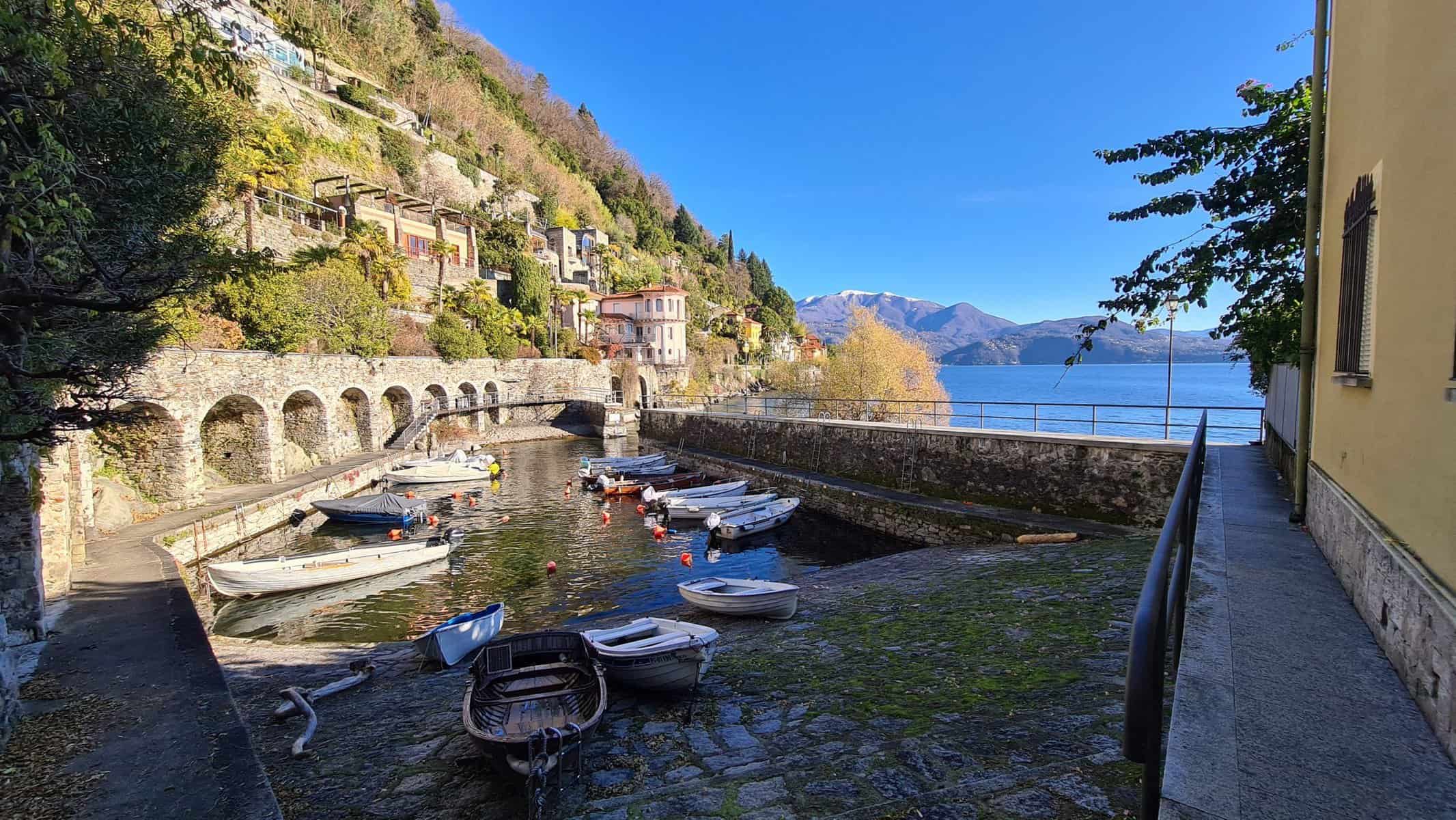 Top 10 Lago Maggiore cosa vedere? I migliori posti del Lago Maggiore 68 porticciolo cannero riviera lago maggiore in inverno tripilare scaled