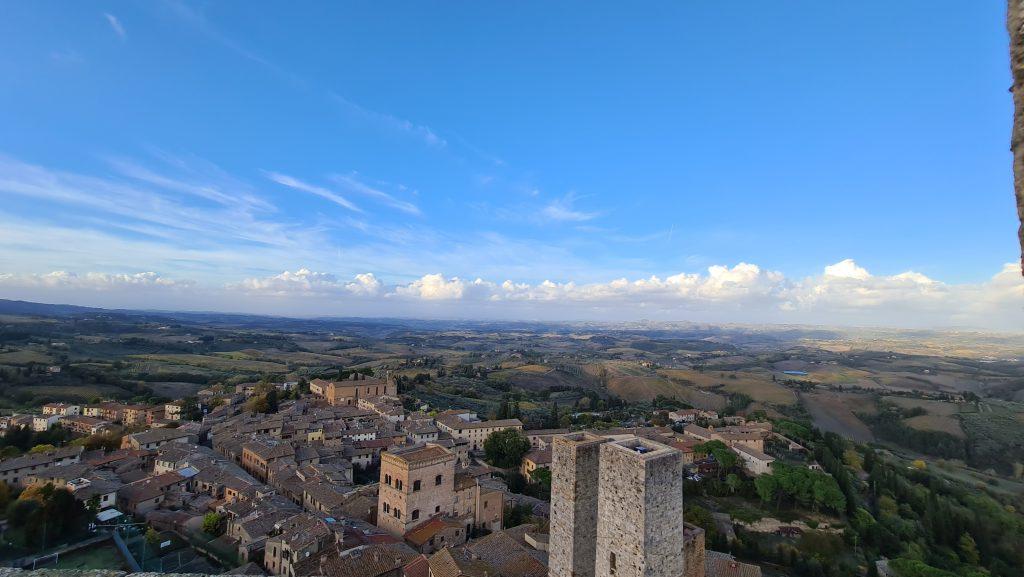 Top 10 Cosa vedere a San Gimignano? 86 Cosa vedere a San Gimignano torre grossa vista toscana dallalto tripilare 17