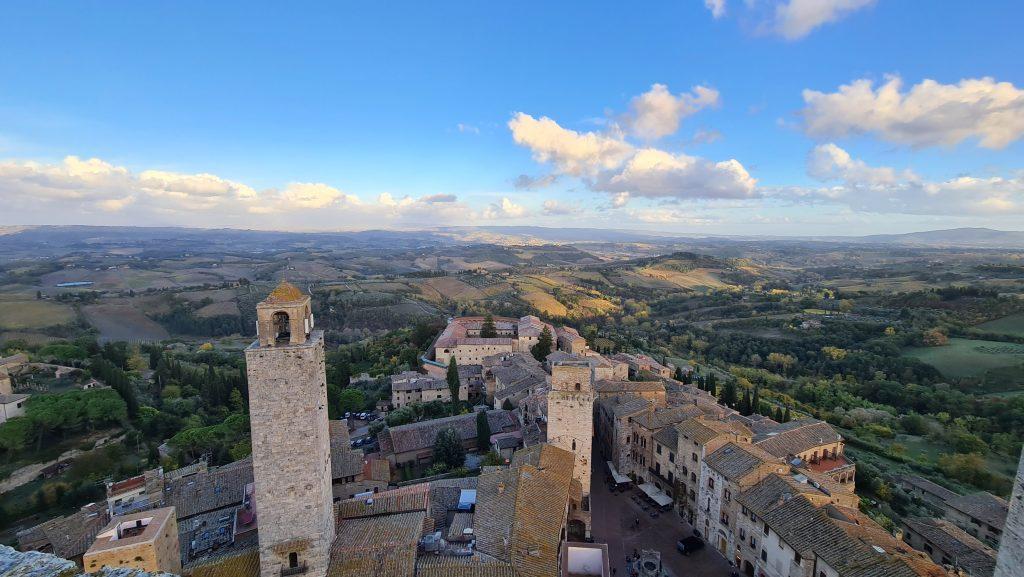 Top 10 Cosa vedere a San Gimignano? 91 Cosa vedere a San Gimignano torre grossa vista toscana dallalto tripilare 22