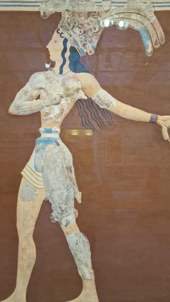 Palazzo di Cnosso: La Guida Vissuta Contro Caldo e Folla di Agosto 15 Affresco Cnosso il Principe dei Gigli Cosa vedere a Heraklion o Candia