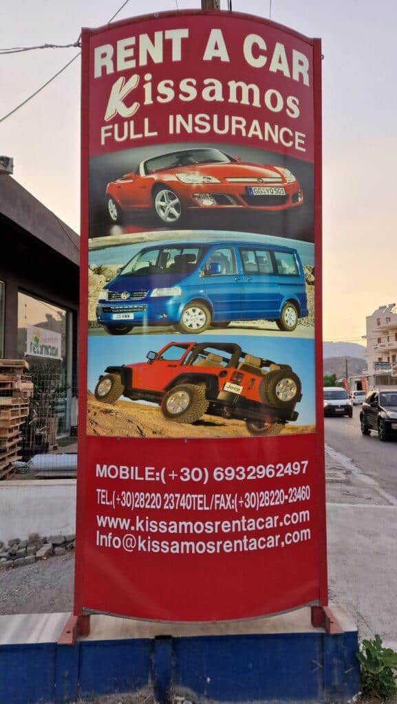 Kissamos, Creta: Cosa Vedere nella Porta d'Accesso a Balos e Falassarna 1 noleggio auto kissamos creta jeep per balos come arrivare