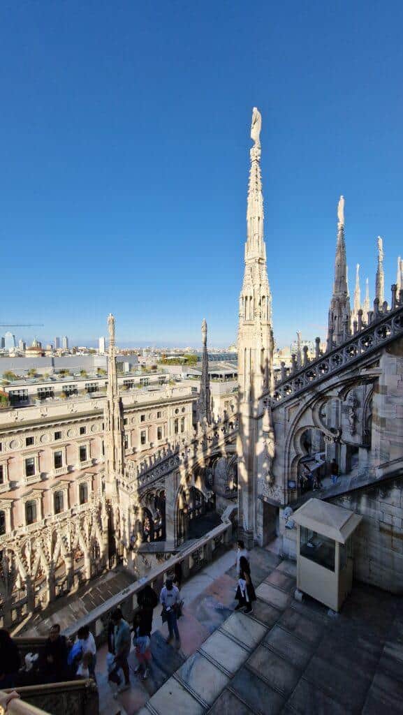 Top 10 Cosa vedere a Milano 82 Cosa vedere a Milano Terrazze dalla Cattedrale 13
