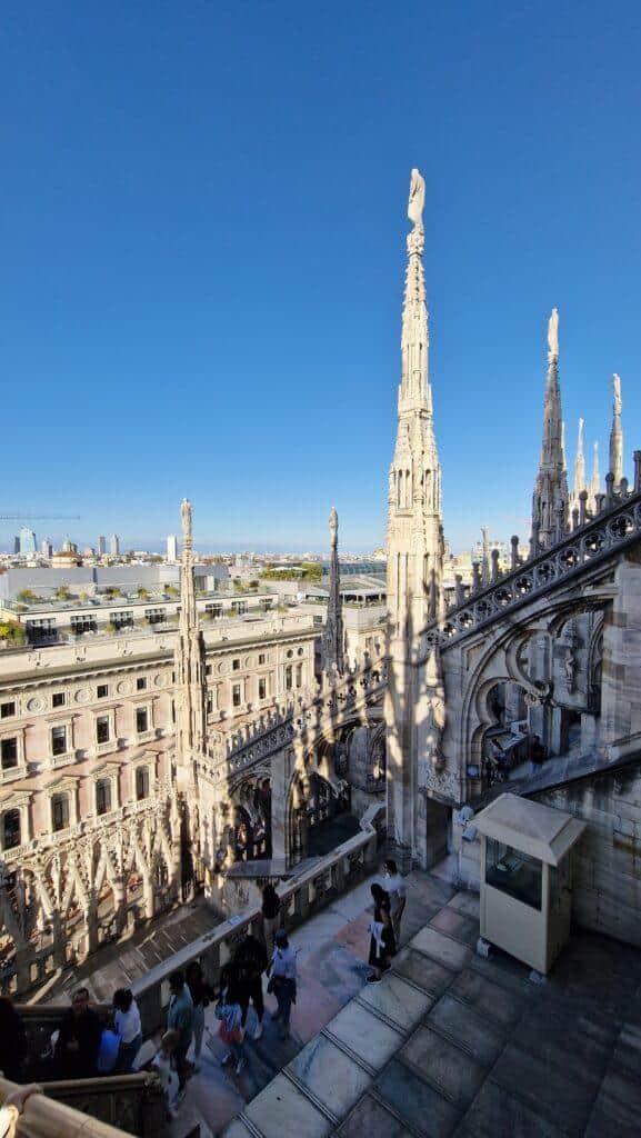 Top 10 Cosa vedere a Milano 83 Cosa vedere a Milano Terrazze dalla Cattedrale 14