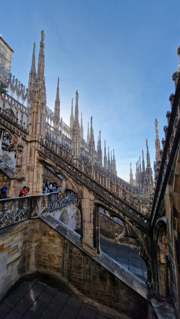 Top 10 Cosa vedere a Milano 72 Cosa vedere a Milano Terrazze dalla Cattedrale 2