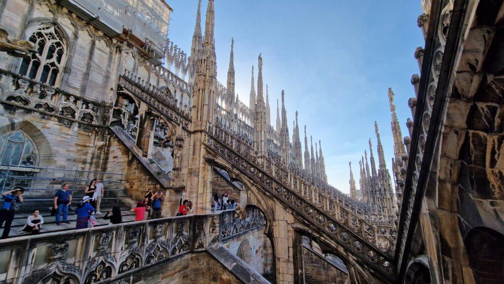 Top 10 Cosa vedere a Milano 70 Cosa vedere a Milano Terrazze dalla Cattedrale 3