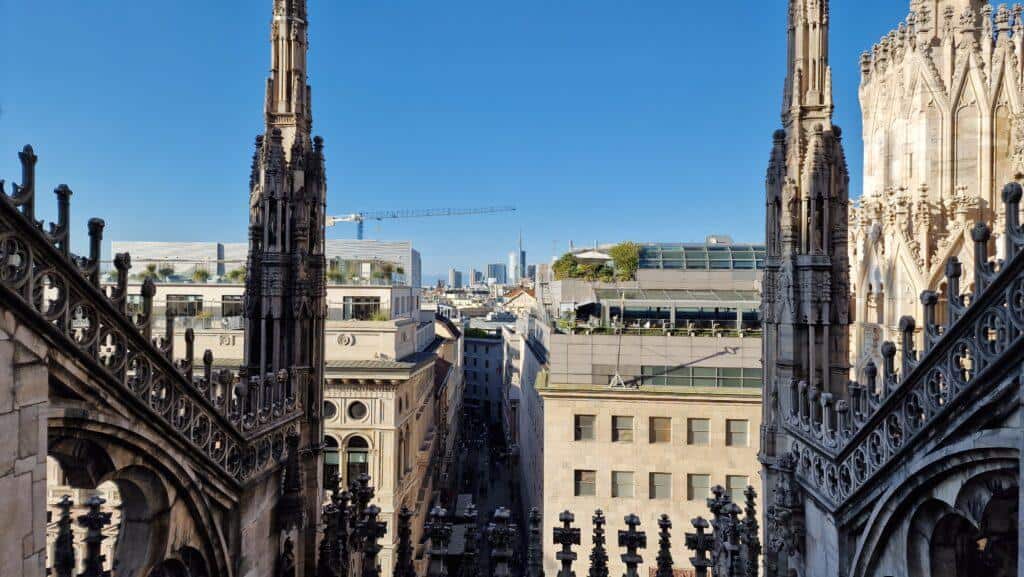 Top 10 Cosa vedere a Milano 73 Cosa vedere a Milano Terrazze dalla Cattedrale 4