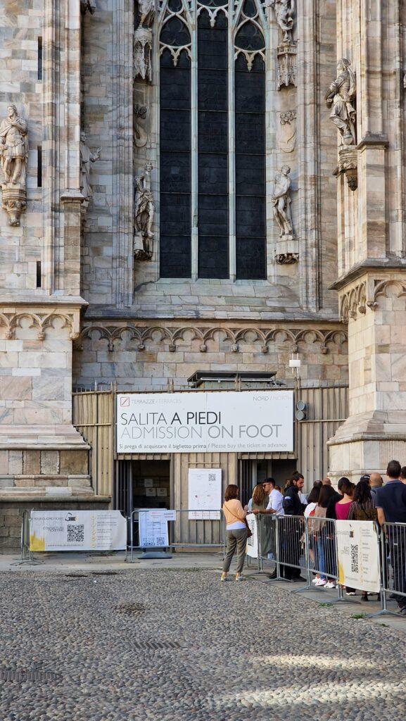 Top 10 Cosa vedere a Milano 119 Cosa vedere a Milano Terrazze dalla Cattedrale Duomo di Milano accesso al tetto