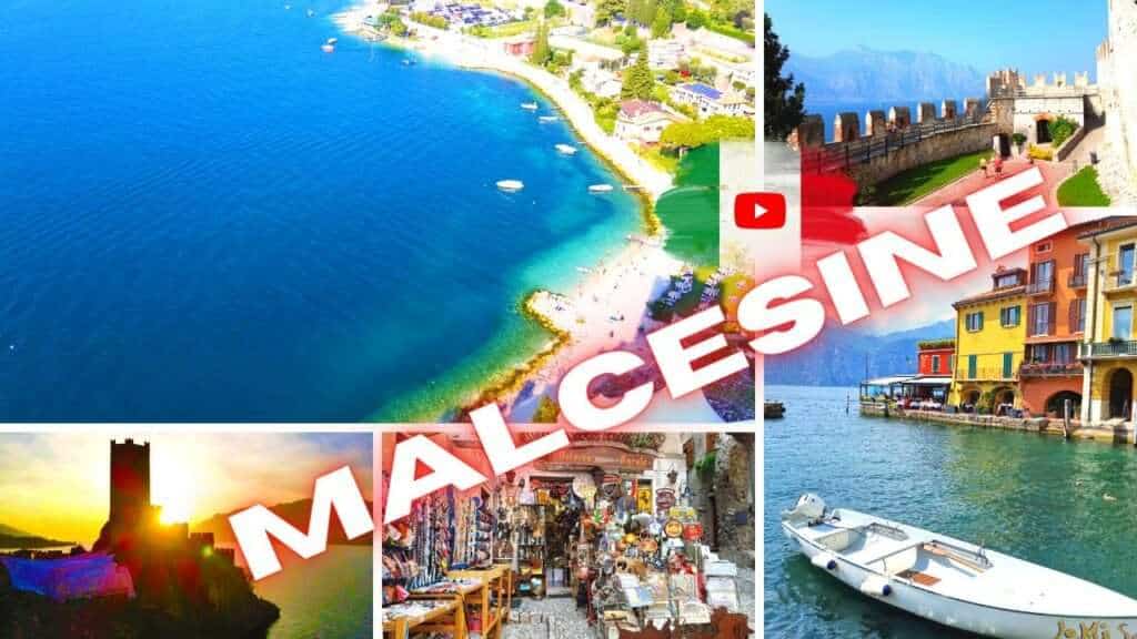 Dal battello a Malcesine: video emozionante sul Lago di Garda! 2 Miniatura video: Malcesine Lake Garda Italy: amazing historic town with an impressive castle, characteristic shops